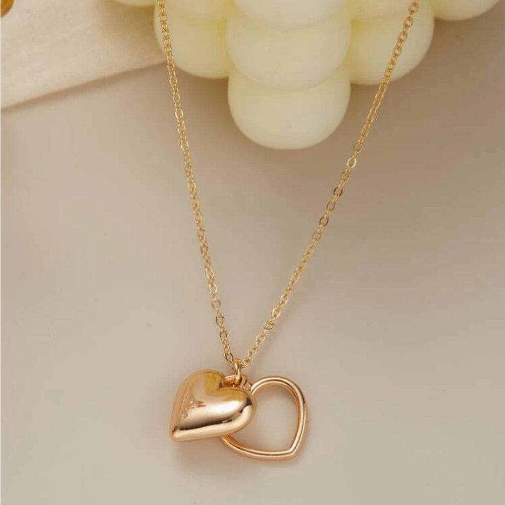 5/$25 HEART DELICATE GOLD NECKLACE - Picture 2 of 6